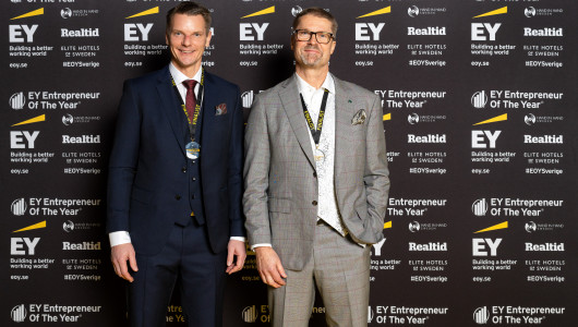 Torbjörn Gustafsson and Torbjörn Lindgren at EY Entrepreneur of the Year 2023
