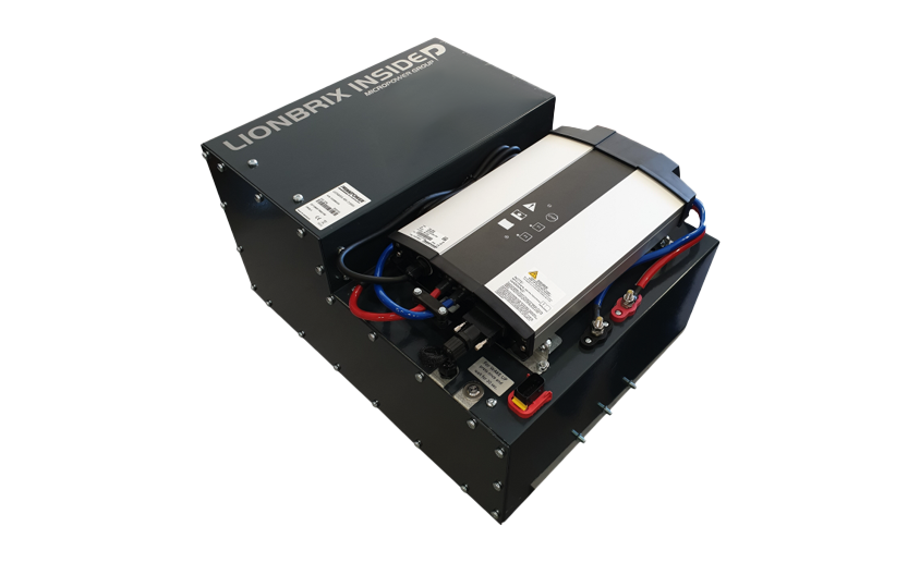 Complete Lithium-Ion Battery System with Onboard Charger and Battery Management System
