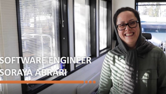Portrait on Soraya Abrari, software engineer Micropower Group